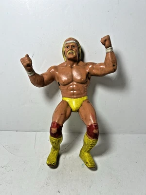 Figura de acción de lucha libre vintage 1984 LJN Titan Sports Hulk Hogan WWF  Foto 1 de 4