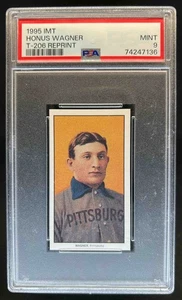 1995 IMT Baseball T206 Reprint Honus Wagner PSA 9 Pirates - Picture 1 of 2