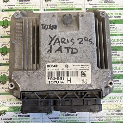 Centralina Motore Toyota Yaris 1.4 TD - 0281012322 - Immagine 1 di 3
