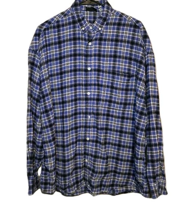ASOS Design Men Oversized Flannel Style Check Button Shirt Multicolor Size Small - Image 1 of 4