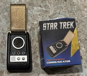 STAR TREK Light & Sound Communicator Original Series Classic Prop Tested Working - Picture 1 of 4