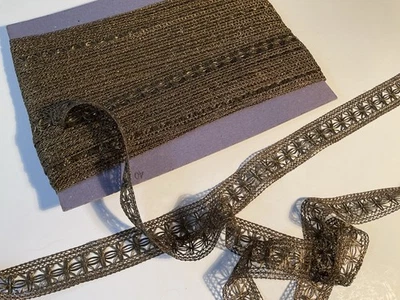 12 M 50 de galon  ruban ancien - Photo 1/3