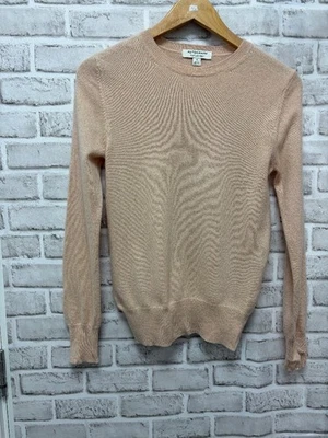 NEW LADIES M&S AUTOGRAPH 100% PURE CASHMERE JUMPER BLUSH PINK UK 6 CG BC3 - Image 1 of 4