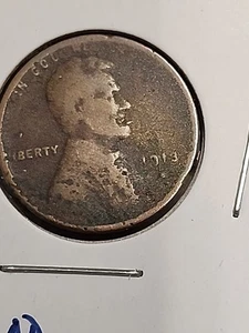 1913-S Lincoln Wheat Cent Penny Good Condition Rare Coin - Picture 1 of 3