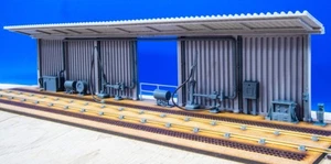 Diesel Servicing Point Kit - OO Gauge mit Hardstanding für Code 100/75 oder Bullh - Bild 1 von 4