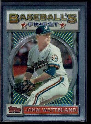 1993 Topps Finest #129 John Wetteland  NM/NM+ X3106710 - Image 1 of 3