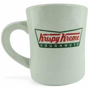 Krispy Kreme Donuts Taza de Café Taza de Comedor Cerámica 4" de Alto Desayuno De Colección - Imagen 1 de 5
