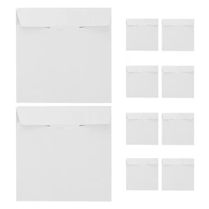 10 Stück CD Tasche DVD Aufbewahrungsbox Einladung Umschläge CD/DVD Versand - Bild 1 von 12