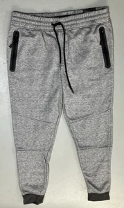Pantaloni Brooklyn Panno Large The Jogger Elasticizzati Vita Sportivi Tempo Libero Accoglienti Grigio - Foto 1 di 17