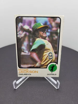 1973 Topps - Reggie Jackson #255 en muy buen estado Foto 1 de 2