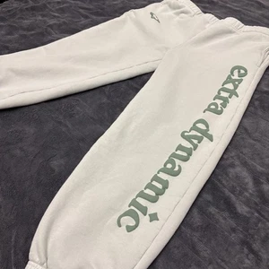Extra Dynamic Sweatpants Mens Extra Large Green Joggers Graphic Leg Streetwear - Picture 1 of 11