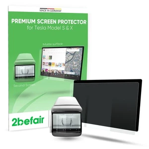 Juego de 2 protectores de pantalla (mate) para Tesla Model S/X - Imagen 1 de 1