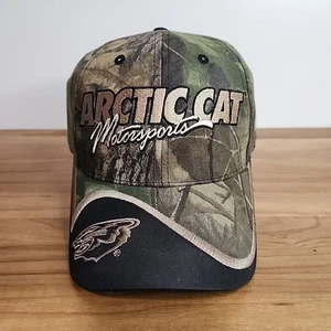 Arctic Cat Motorsports Camo Adjustable Hat Snowmobile Side By Side Hunting Cap - Picture 1 of 7