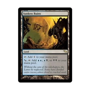 WOTC MtG Shadowmoor Sunken Ruins (R) EX - Bild 1 von 1
