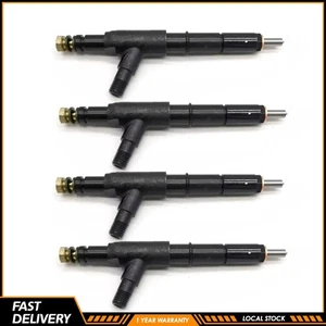 For Isuzu 4HE1 4.8L 4HG1T 4.6L NPR NQR 4Pcs Fuel Injector 8971489601 9430613736 - Picture 1 of 8