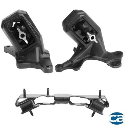 Engine Mounts & Transmission Mount 3PCS For Jeep Wrangler 11-07 V6-3.8L - Image 1 of 4