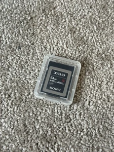 Sony 64GB G Series XQD Memory Card (QD-G64F) - Picture 1 of 3