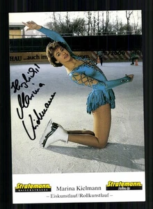 Marina Kielmann Autogrammkarte Original Signiert Eiskunstlauf + A 254477 - Bild 1 von 2