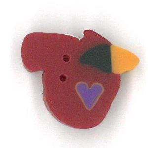 Frank's Cardinal 1113 Buttons by Just Another Button Company - Picture 1 of 5