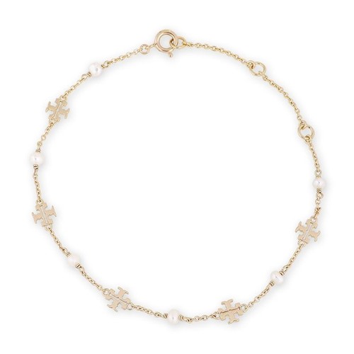 Bracciale Tory Burch Kira catena di perle 133084275