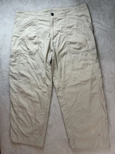 Mountain Hardwear Damen Größe 8 Beige Capri Aktiv Leichte Wanderhose Wandern - Bild 1 von 17