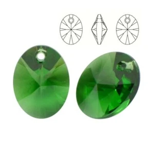 Xilion oval pendant 6028 Swarovski ® Crystals faceting sizes and colors - Picture 1 of 27