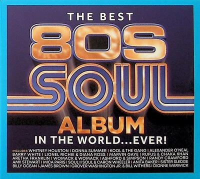The Best 80s Soul Album In The World Ever 3-CD -NEW (Of/Hits/Donna Summer Etc)  - Image 1 of 2