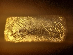 Goldbarren, 515g, Recyclinggold, jetzt 1/2 Preis: Chips von CPU, USB, HDMI. Israel. - Bild 1 von 10