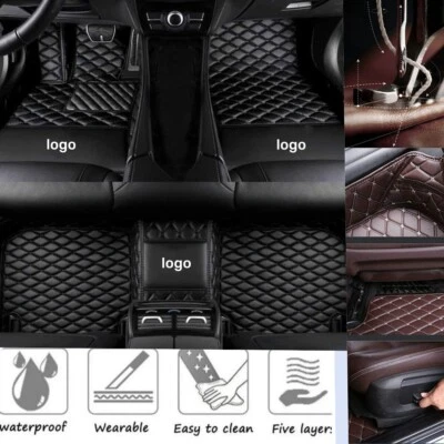 Alfombrillas de coche personalizadas de lujo impermeables forros automáticos para Ford Explorer Foto 1 de 4