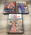 YOGA BOOTY BALLET LIVE Workout Fitness DVD Lot ~ Go-Go, Light & Easy, Bollywood