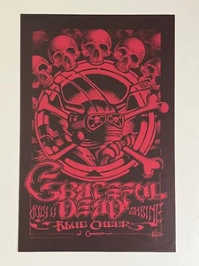 Rick Griffin Grateful Dead Poster @ The Shrine, L.A. 1968 2nd Printing Rare - Picture 1 of 4