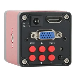1080P 14MP HDMI VGA Industrial Video Microscope Camera Industry C MOUNT Camera F - Picture 1 of 17