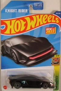 HOT WHEELS #2022-185 HW [Knight Rider] K.I.T.T. Concept on US long card (NEW) - Picture 1 of 4