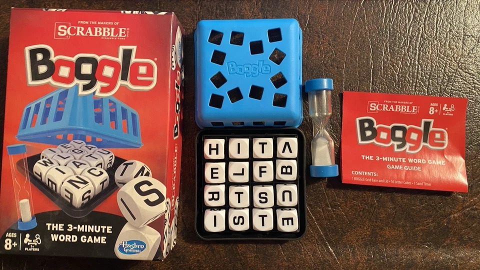 2014 Boggle Game - The 3 Minute Word Game - Complete - Image 1 of 1