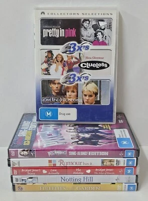 DVD Lot NEW Pretty in Pink Clueless Some Kind of Wonderful Love Actually & More - image 1 of 4