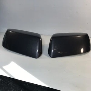 đŸ”¥Mirror Cover 2015-2020 GMC ChevyTahoeYukon Suburban Drk Grey Metallic Used OE - Picture 1 of 5