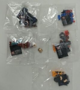 Marvel Avengers Lego S World Minifigure Lot 5 Captain America,Wolverine,Iron Man