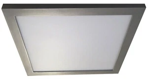 1200lm 15W 1fl. Nino LED Panel Deckenleuchte Deckenlampe Silber - Bild 1 von 8