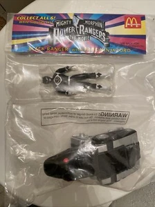 Mighty Morphin Power Rangers Film Black Ranger mit Frosch Ninja Zord MIP - Bild 1 von 9