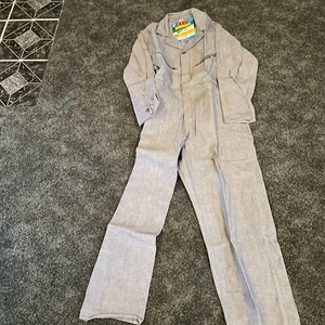 Vintage NOS Key Imperial Coveralls Stripe size 44s - Picture 1 of 6