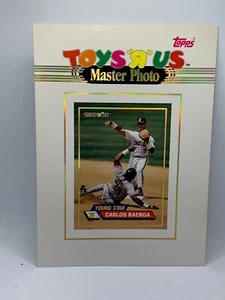 1993 Stadium Club Toys "R" Us - Oversized Master Photos 5x7 Carlos Baerga  - Picture 1 of 2