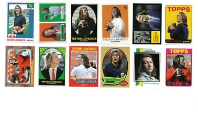 TREVOR LAWRENCE 2021 Topps X Rookie RC Singles JAGUARS U Pick Complete Your Set - Image 1 of 4