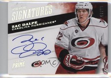 2012-13 Panini Prime Prime Signatures Holo Silver /10 Zac Dalpe #69 Auto