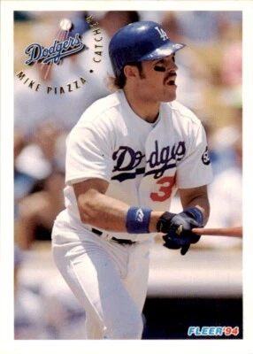 1994 Fleer #520 Mike Piazza - Image 1 of 2