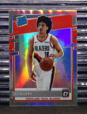 CJ Elleby 2020-21 Panini Donruss Optic Holo Silver Prizm Rated Rookie #195 RC