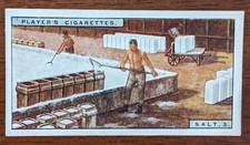 1928 Players Cigarettes Products of the world #36 Salt 3 Cheshire 