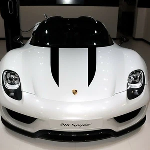 Car Sticker Racing Spear Stripes for 918 Cayman Vinyl Hood Bonnet Decals ZC1138 - Bild 1 von 4