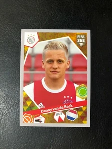 FIFA 365 PANINI 2017/18 AJAX VAN DE BEEK n 429 ROOKIE NUOVA CON VELINA - Foto 1 di 2