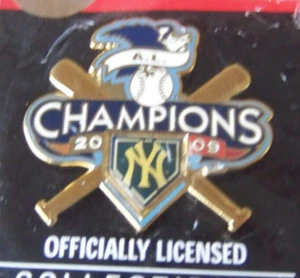 2009 NY New York Yankees AL Champions pin x-bats c41270 - Picture 1 of 6