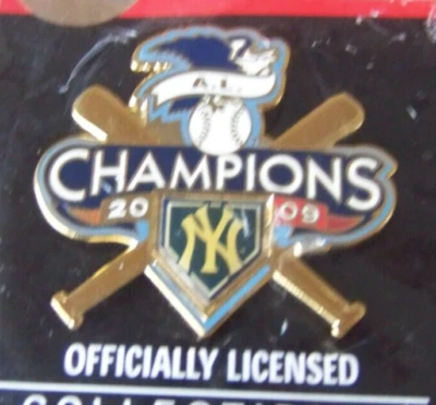 2009 NY New York Yankees AL Champions pin x-bats c41270 - Image 1 of 4